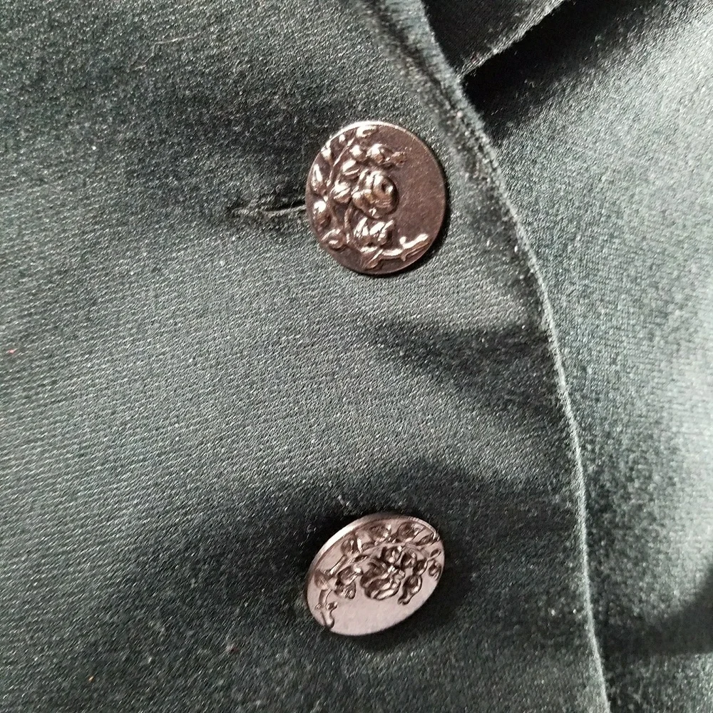 Matty M Dark Green Blazer - Picture 7 of 8